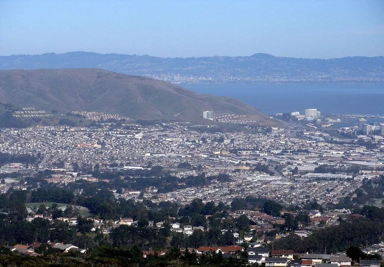 South San Francisco seen from Sweeney Ridge